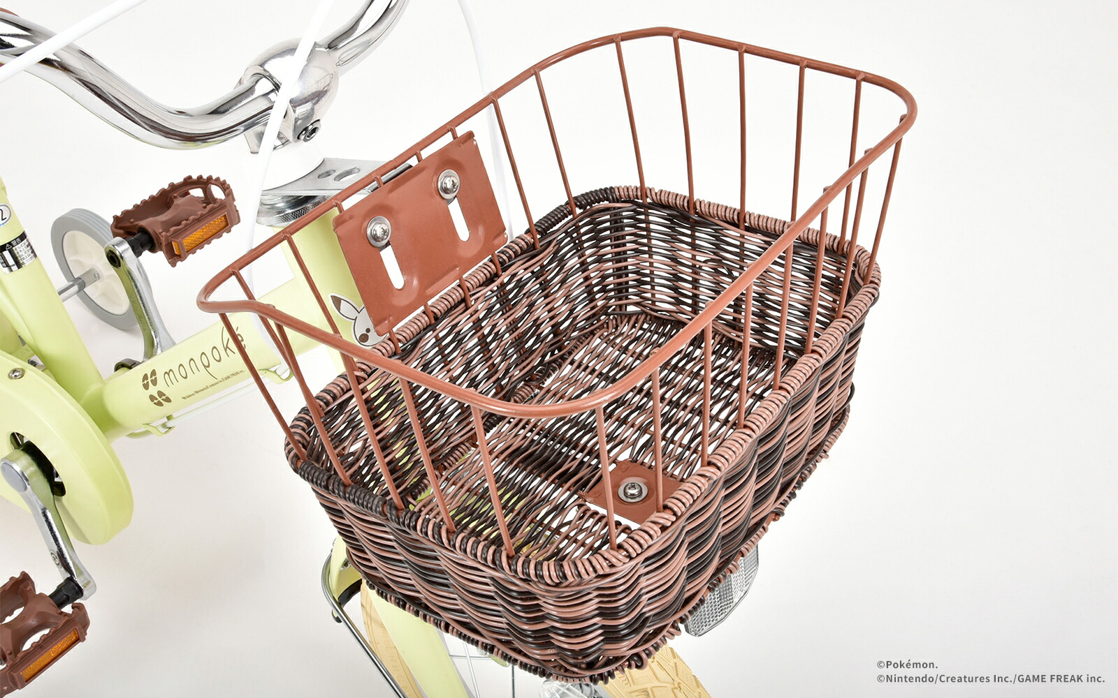 楽天市場】【正規販売店】モンポケ 子供自転車 12インチ クリーム