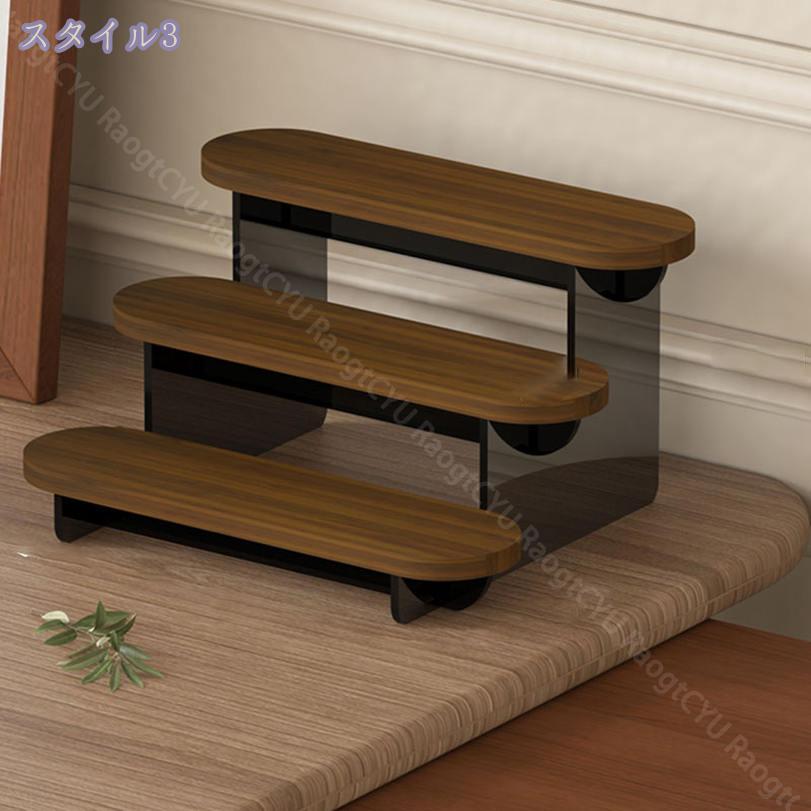 楽天市場】500円OFFクーポン ディスプレイスタンド 木製 香水