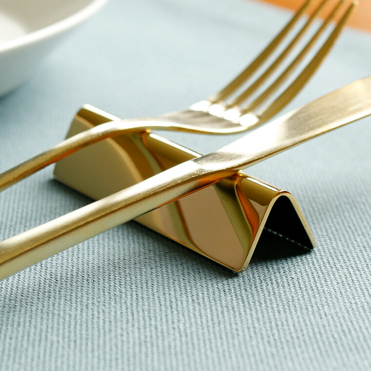 楽天市場】LUCKY WOOD ラッキーウッド ナイフレスト トライアングル