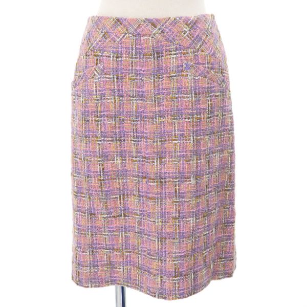 楽天市場】中古 シャネル（カラーピンク）（スカート｜ボトムス