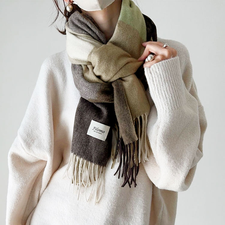 楽天市場】《mau.さんコラボ》極やわカシミヤ 100% ストール