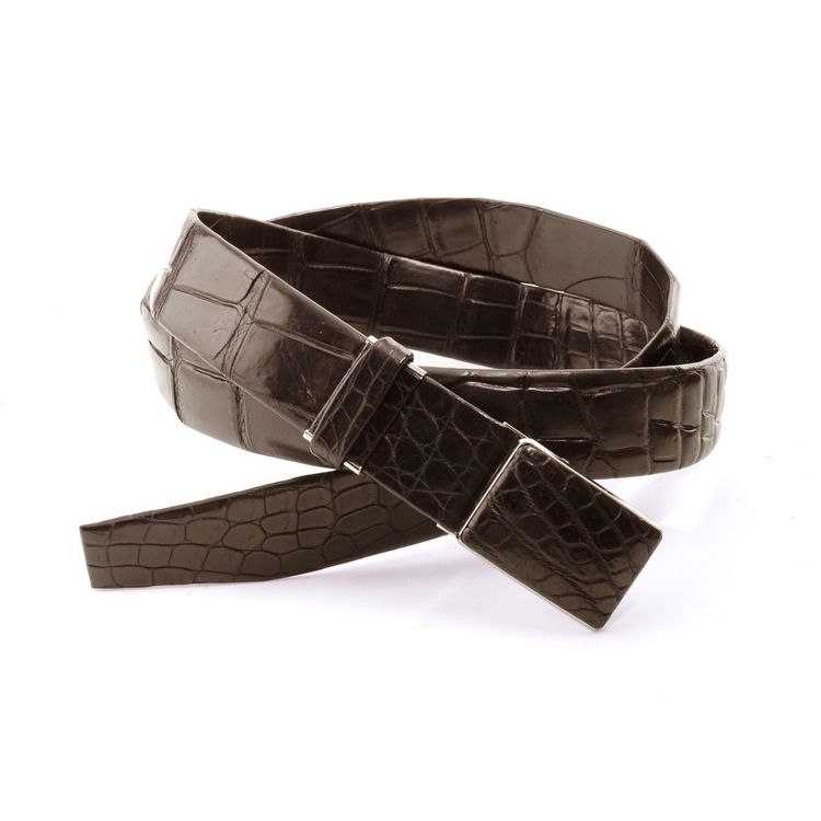 楽天市場】【5%offクーポン】日本製 クロコダイル ベルト 本無双