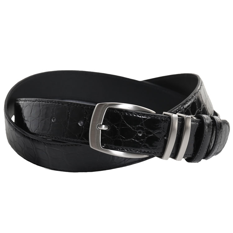 楽天市場】【5%offクーポン】メンズ ベルト クロコダイル レザー