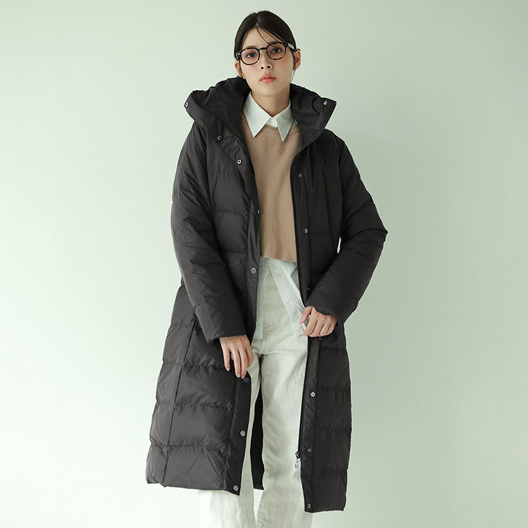 楽天市場】【5%offクーポン】ダウンコート レディース ロング ダウン90