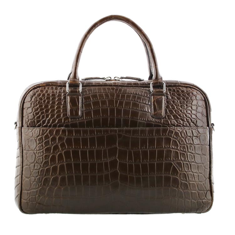 楽天市場】【期間限定価格】クロコダイル ブリーフケース マット加工