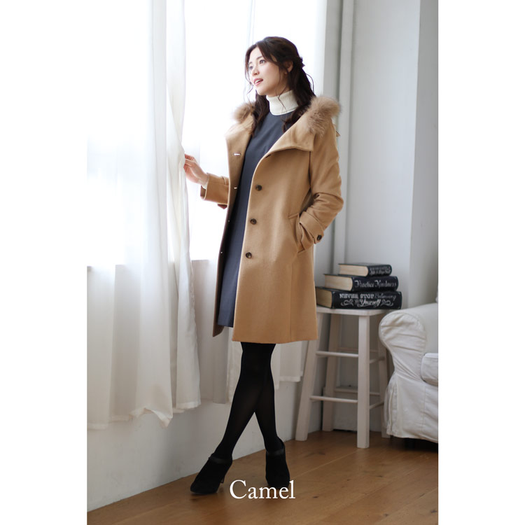 楽天市場】カシミヤ ブレンド ウール コート レディース きれいめ