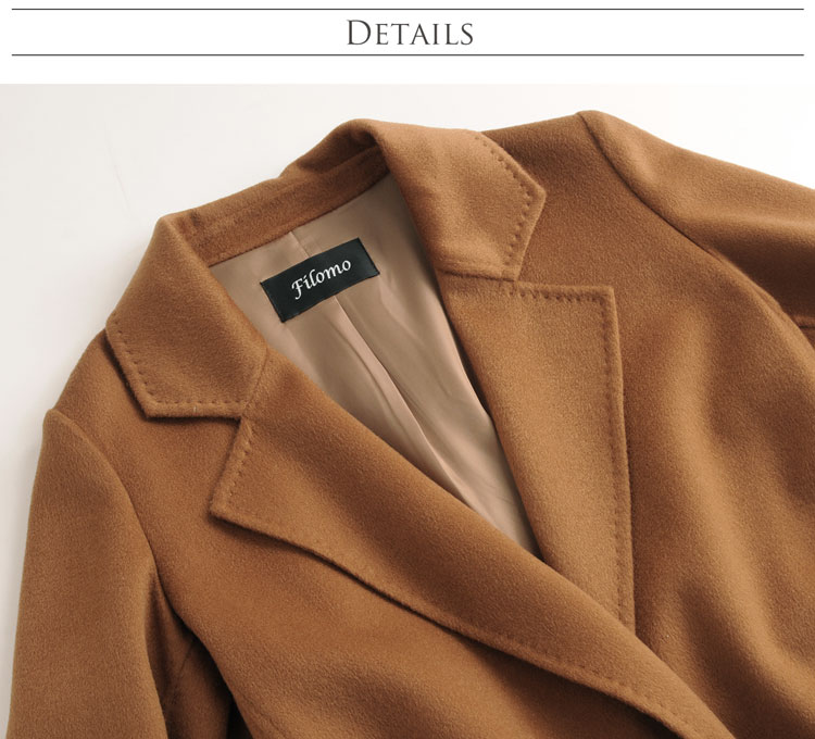 楽天市場】Filomo カシミヤ 100% コート レディース ガウン ロング