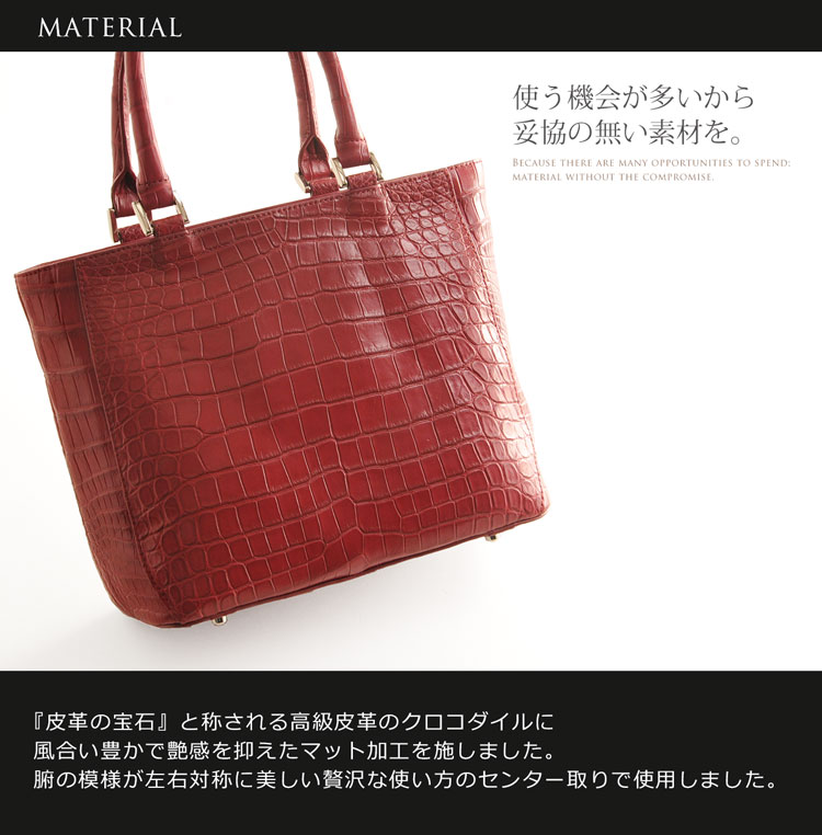 楽天市場】【期間限定価格】クロコダイルバッグ レディース