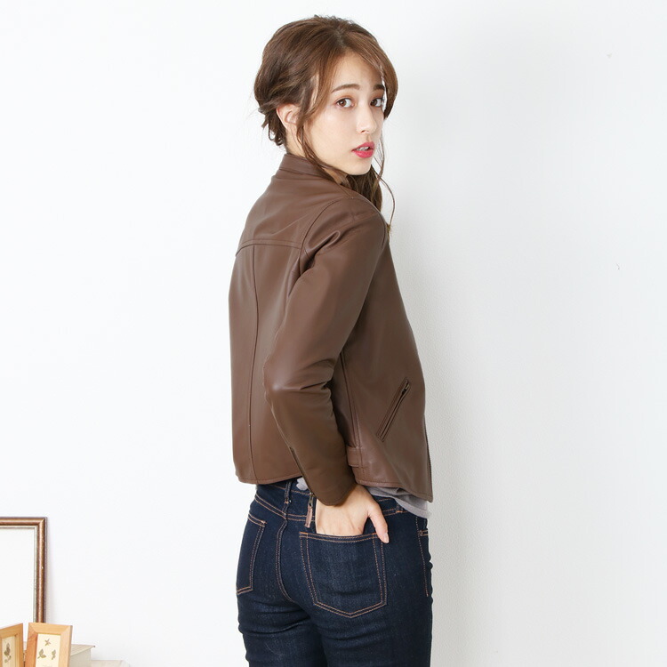 楽天市場】【4h限定20%off】【訳あり】ラム ライダース ジャケット