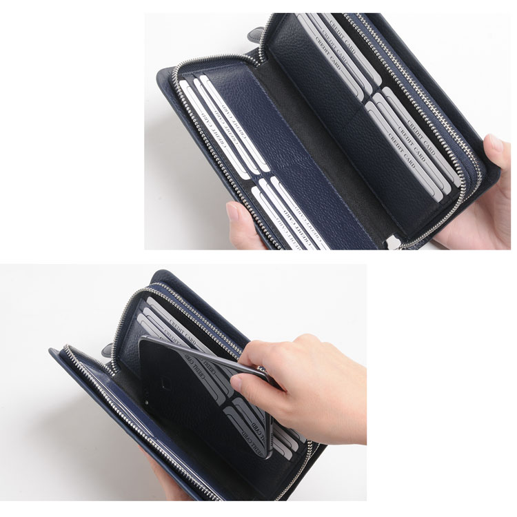 楽天市場】【24h限定10%off】クロコダイル 多機能 長財布 トラベル