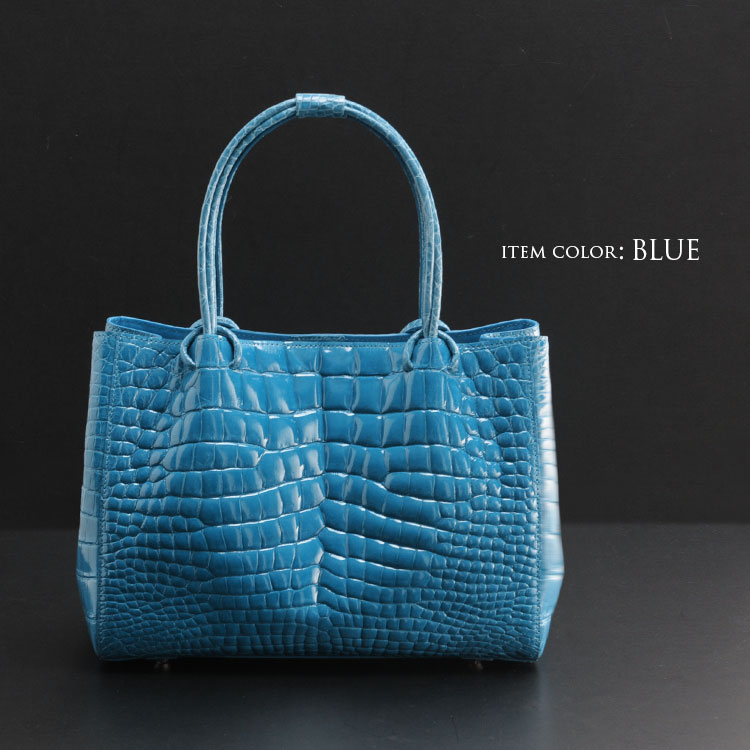 楽天市場】【期間限定価格】クロコダイル ハンドバッグ レディース
