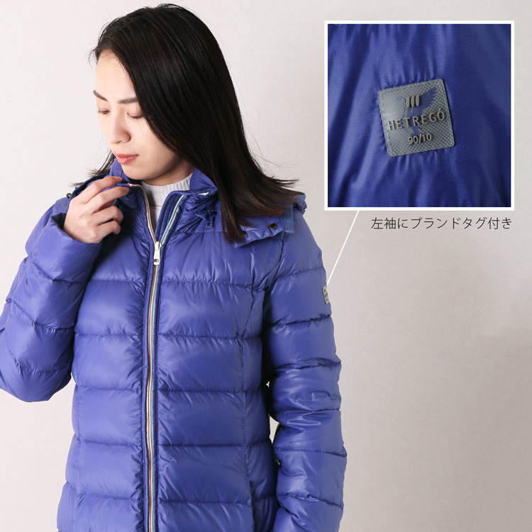 楽天市場】HETREGO ダウンコート レディース ロング ダウンジャケット