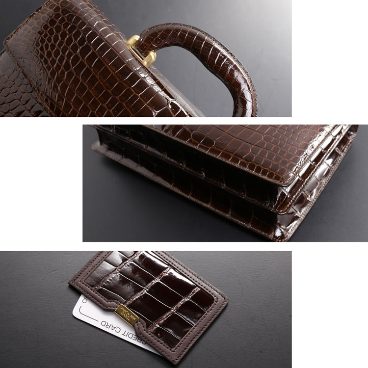 楽天市場】【5%offクーポン】クロコダイル メンズ ビジネスバッグ