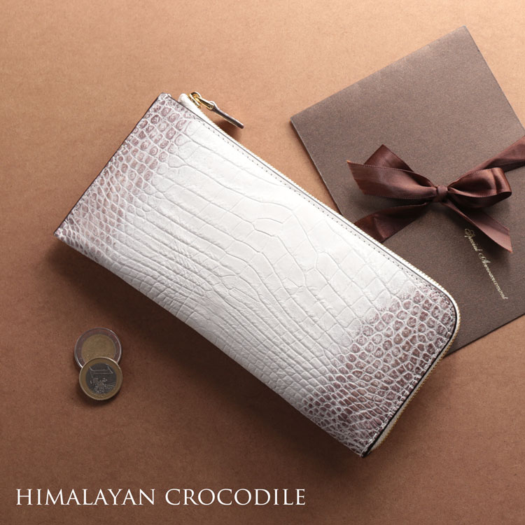 楽天市場】【20%offクーポン】ヒマラヤ クロコダイル 長財布