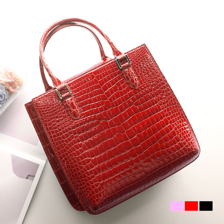 楽天市場】【期間限定価格】スモール クロコダイル ハンドバッグ 2WAY