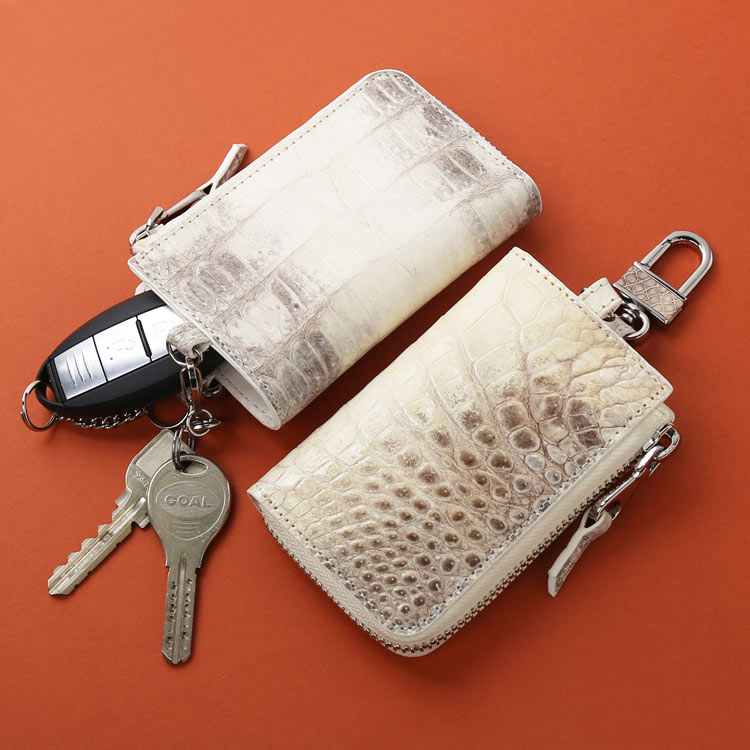 楽天市場】【4h限定20%off】ヒマラヤ クロコダイル キーケース