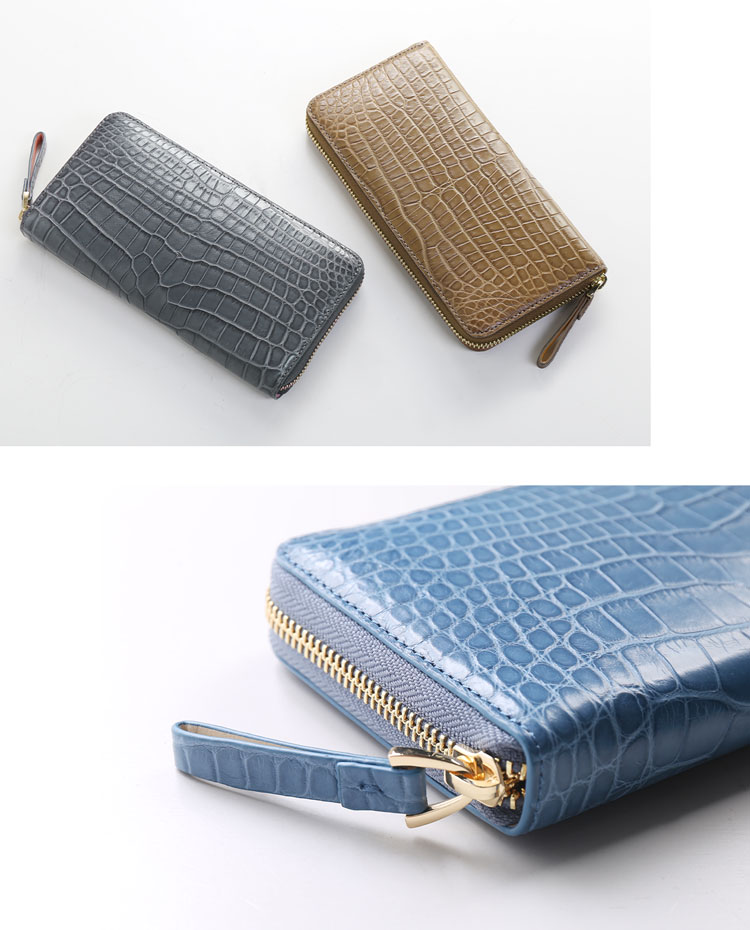 楽天市場】【期間限定価格】クロコダイル 長財布 レディース マット