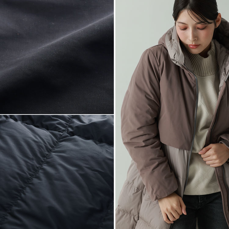 楽天市場】【期間限定価格】ダウンコート レディース ミドル 軽量 暖か