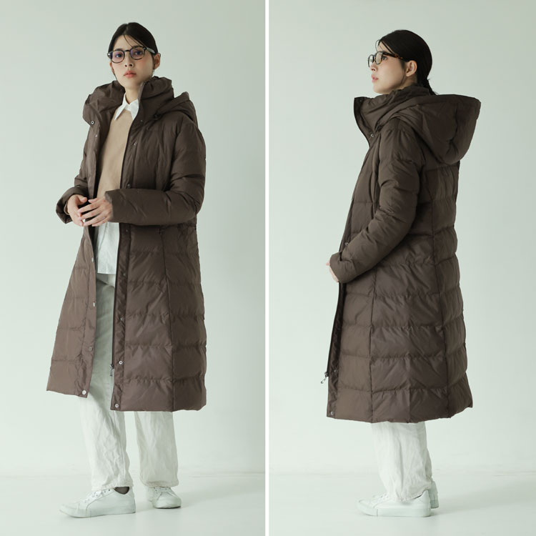 楽天市場】【5%offクーポン】ダウンコート レディース ロング ダウン90