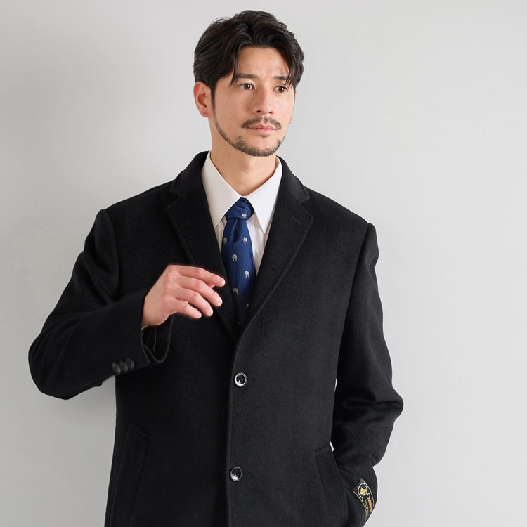 楽天市場】カシミヤ チェスターコート フォーマルコート チェスター