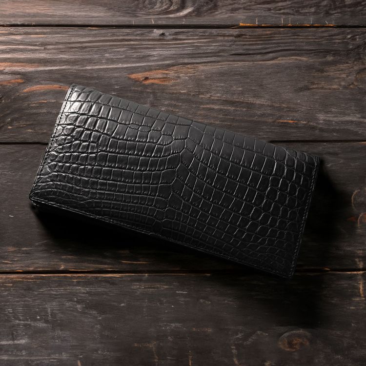 楽天市場】【24h限定10%off】日本製 ナイル クロコダイル メンズ 長