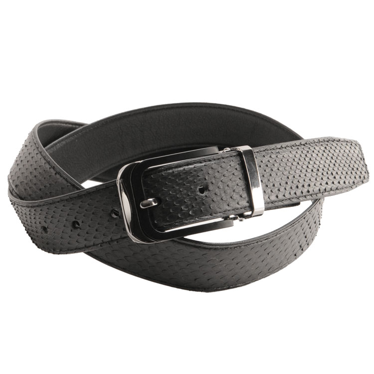 楽天市場】【5%offクーポン】パイソン ベルト メンズ 本革 バックル