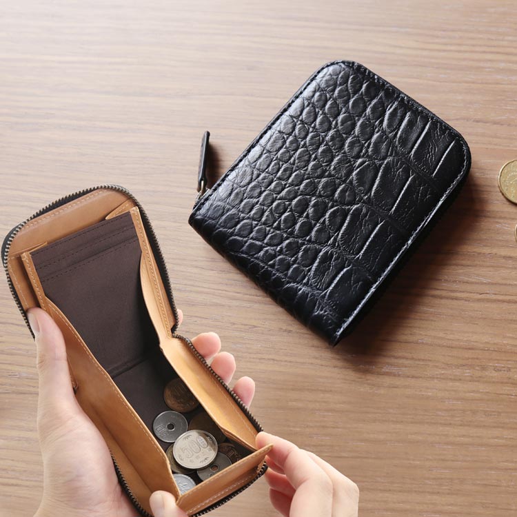 楽天市場】【10％OFFクーポン】クロコダイル 小銭入れ メンズ 本革