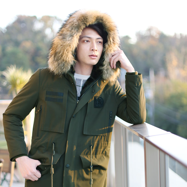 楽天市場】【5％OFFクーポン】モッズコート メンズ ミンク ライナー