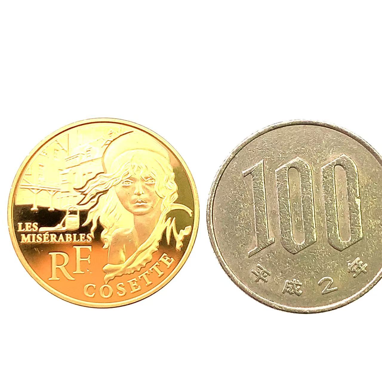 楽天市場】フランス レ・ミゼラブル (コゼット) 50ユーロ金貨 金位920