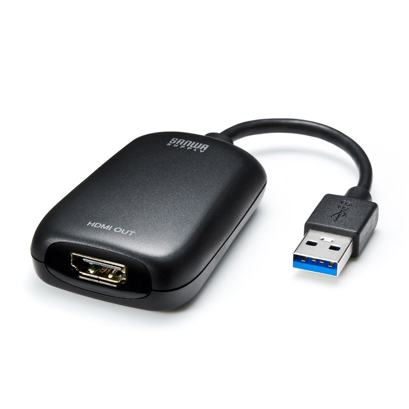楽天市場】USB3.2-HDMIディスプレイアダプタ（1080P対応） : サンワ