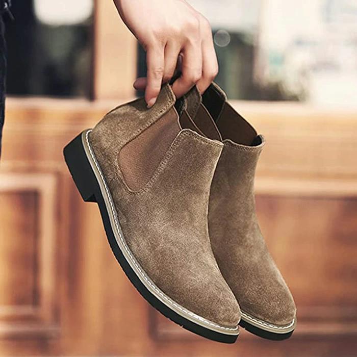 楽天市場】チェルシーブーツ スエードシューズ サイドゴアブーツ