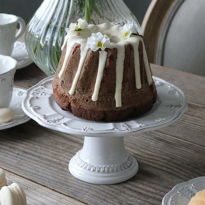 楽天市場】ケーキスタンド S ホワイト ELIOS BAROCCO // ホワイト