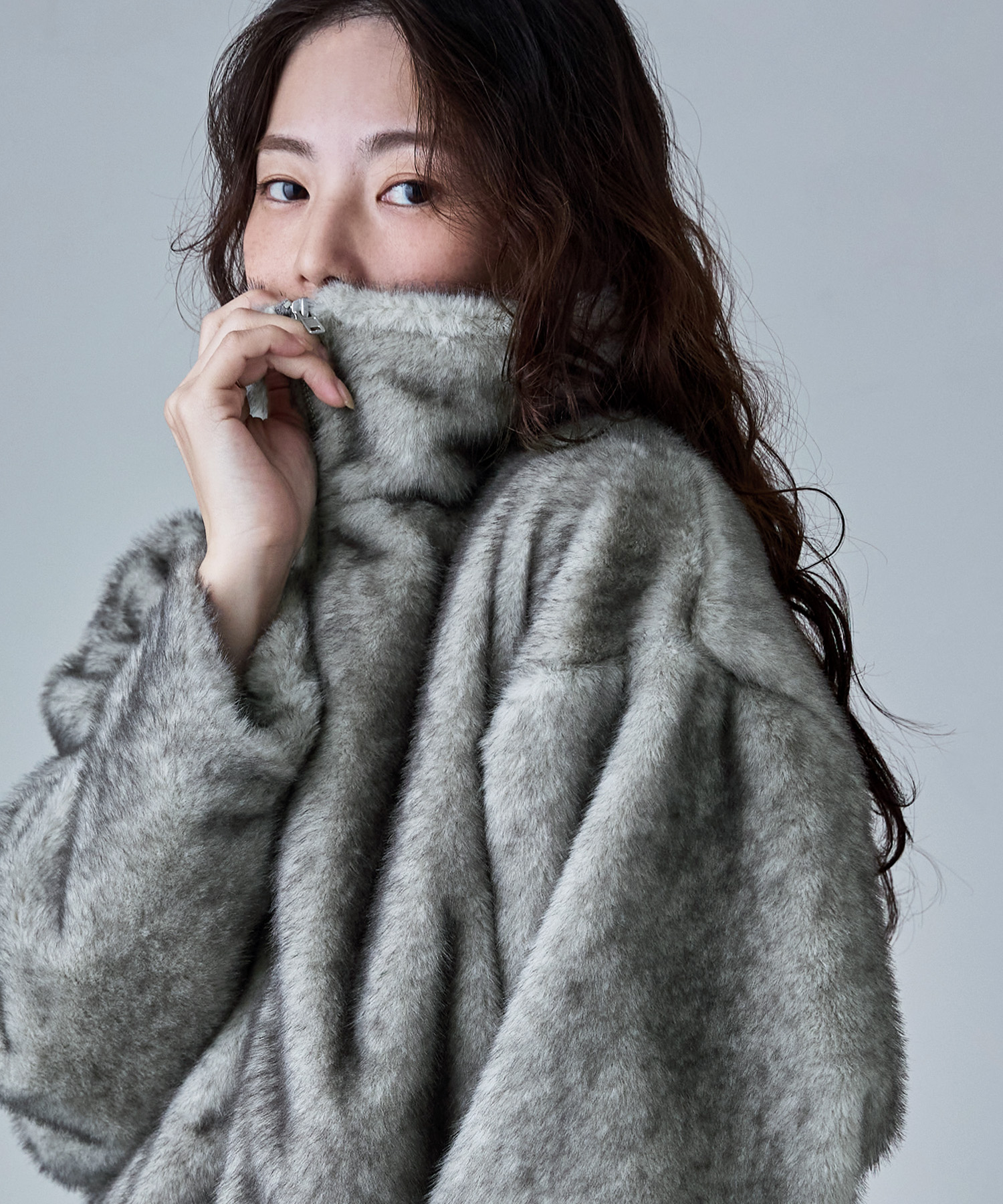 楽天市場】フェイクファーダブルジップショートジャケット アウター