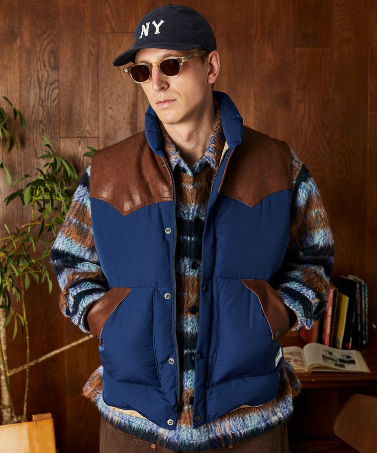 楽天市場】☆SALE|Schott/ショット 公式通販 |LEATHER COMB. VEST