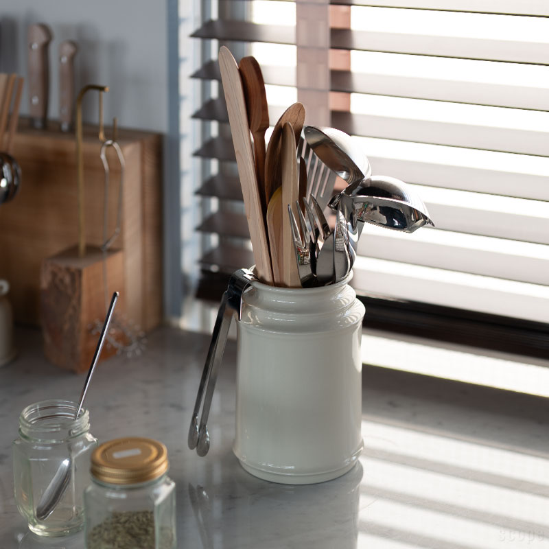 楽天市場】スコープ / キッチンツールキャニスター170mm グレー