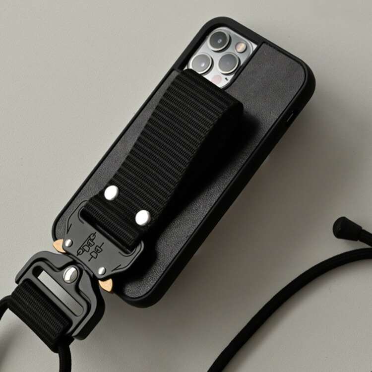 楽天市場】iPhone限定 TPU スマホケース スマホストラップ 簡単着脱