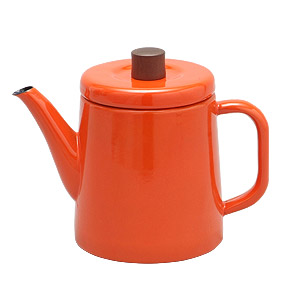 楽天市場】（入荷待ち）野田琺瑯 ポトル 柿色（オレンジ） 1.5L 【100V