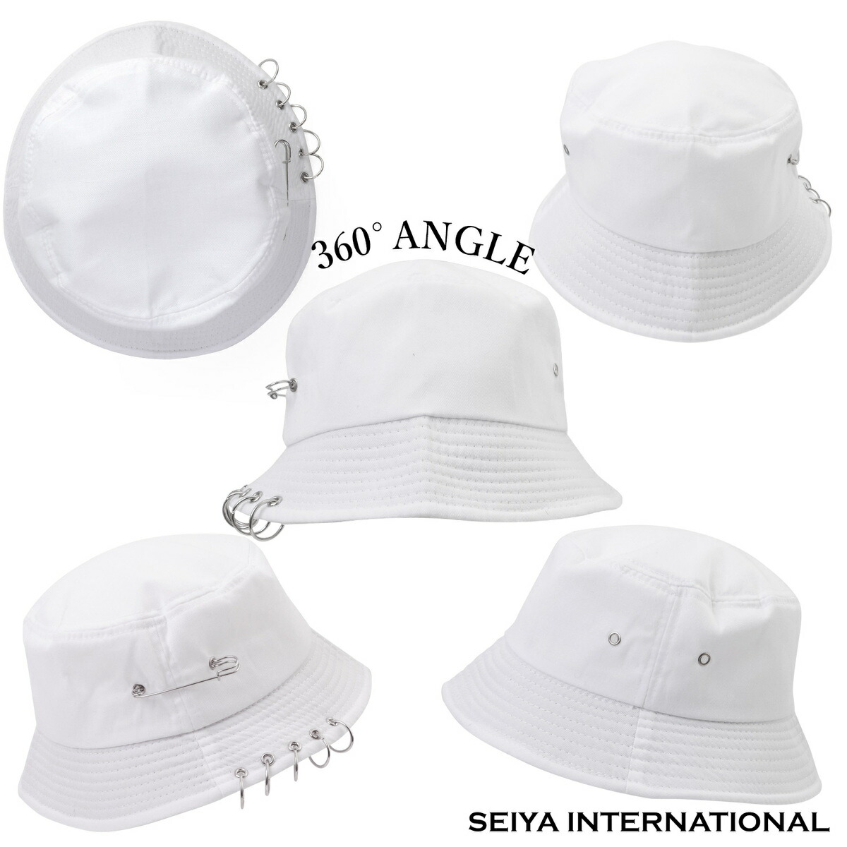 楽天市場】【楽天1位】 バケットハット レディース 夏 帽子 バケツ