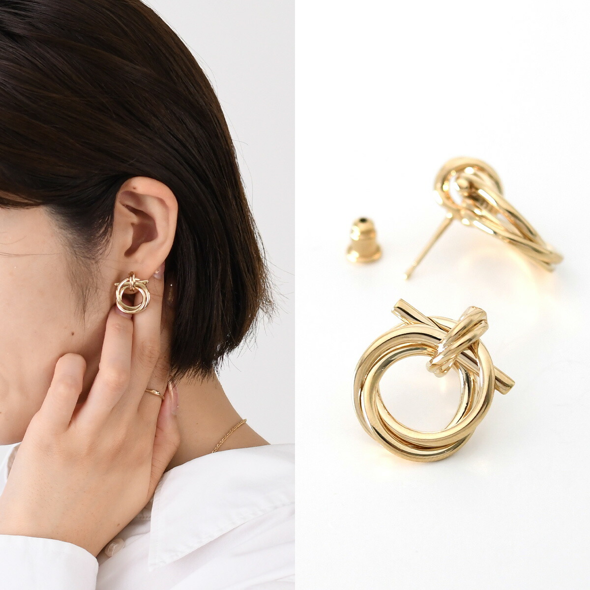 楽天市場】FERRAGAMO フェラガモ アクセサリー ガンチーニ ピアス