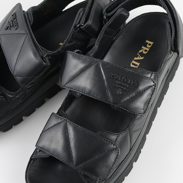 楽天市場】PRADA プラダ サンダル シューズ スポーツサンダル 1X721MD