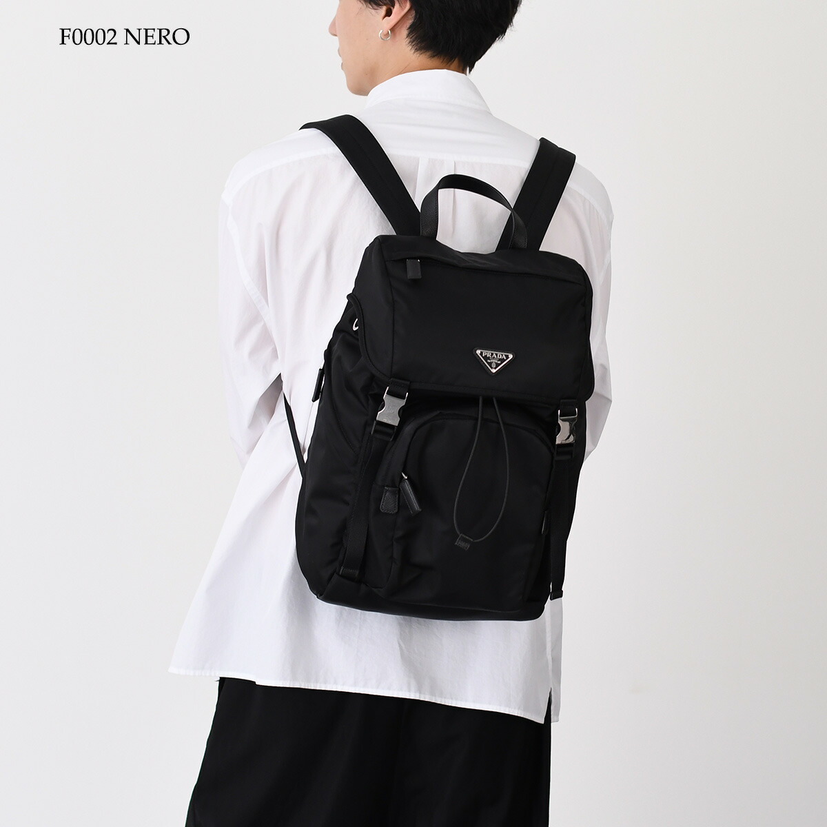 楽天市場】【最強開運日クーポン&P3倍】PRADA プラダ バックパック Re