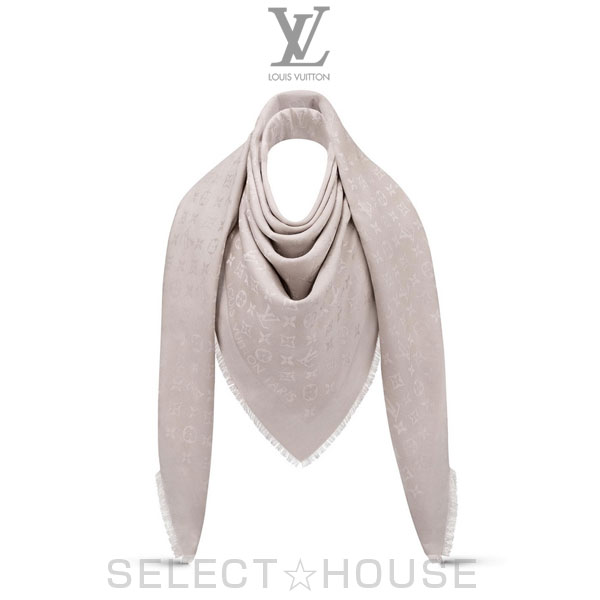 楽天市場】ルイヴィトン ショール・モノグラム グレージュの通販