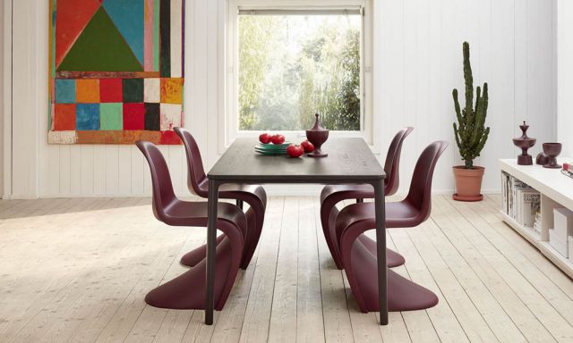 楽天市場】パントンチェア Panton Chair ボルドー (vitra ヴィトラ