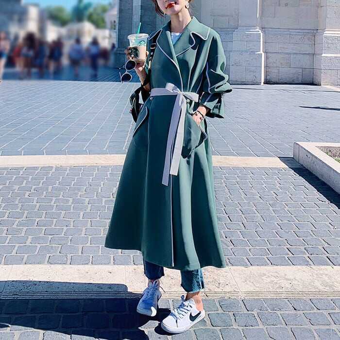 楽天市場】アウター 上着 コート ラップコート ロングコート 暖かい