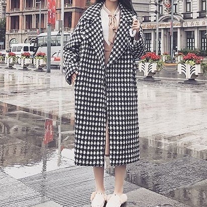 楽天市場】トレンチコート レディース アウター チェック 千鳥格子