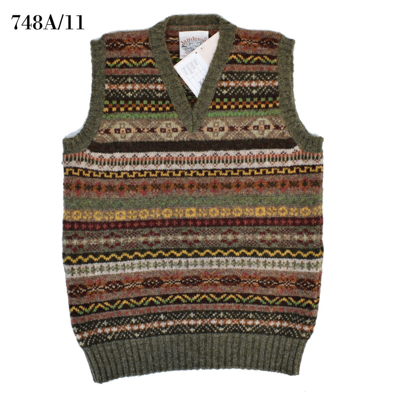 楽天市場】JAMIESON'S(ジャミーソンズ)【MADE IN ENGLAND】 FAIR ISLE
