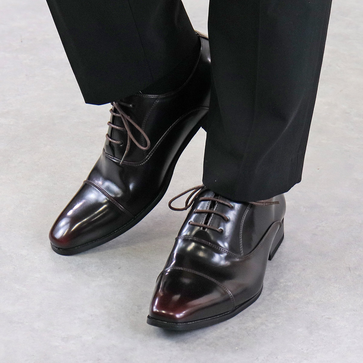 楽天市場】ビジネスシューズ メンズ 内羽根 ストレートチップ