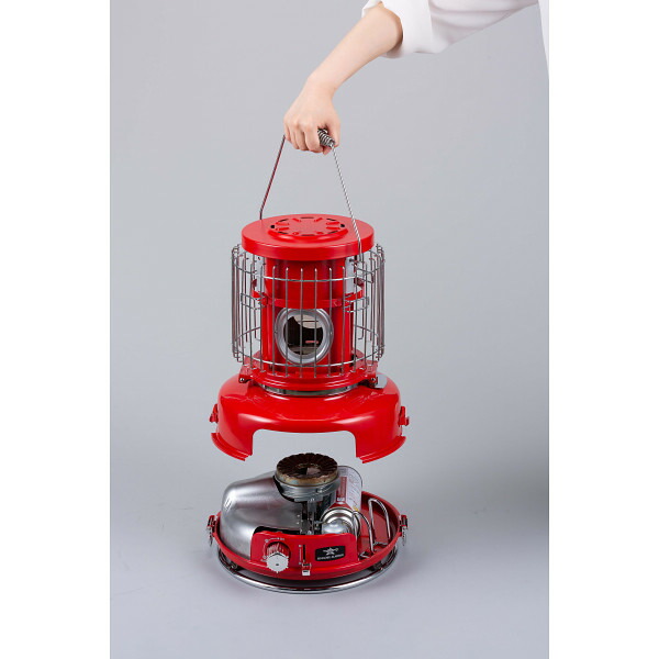 楽天市場】アラジン ポータブル ガスストーブ レッド センゴク SAGｰ