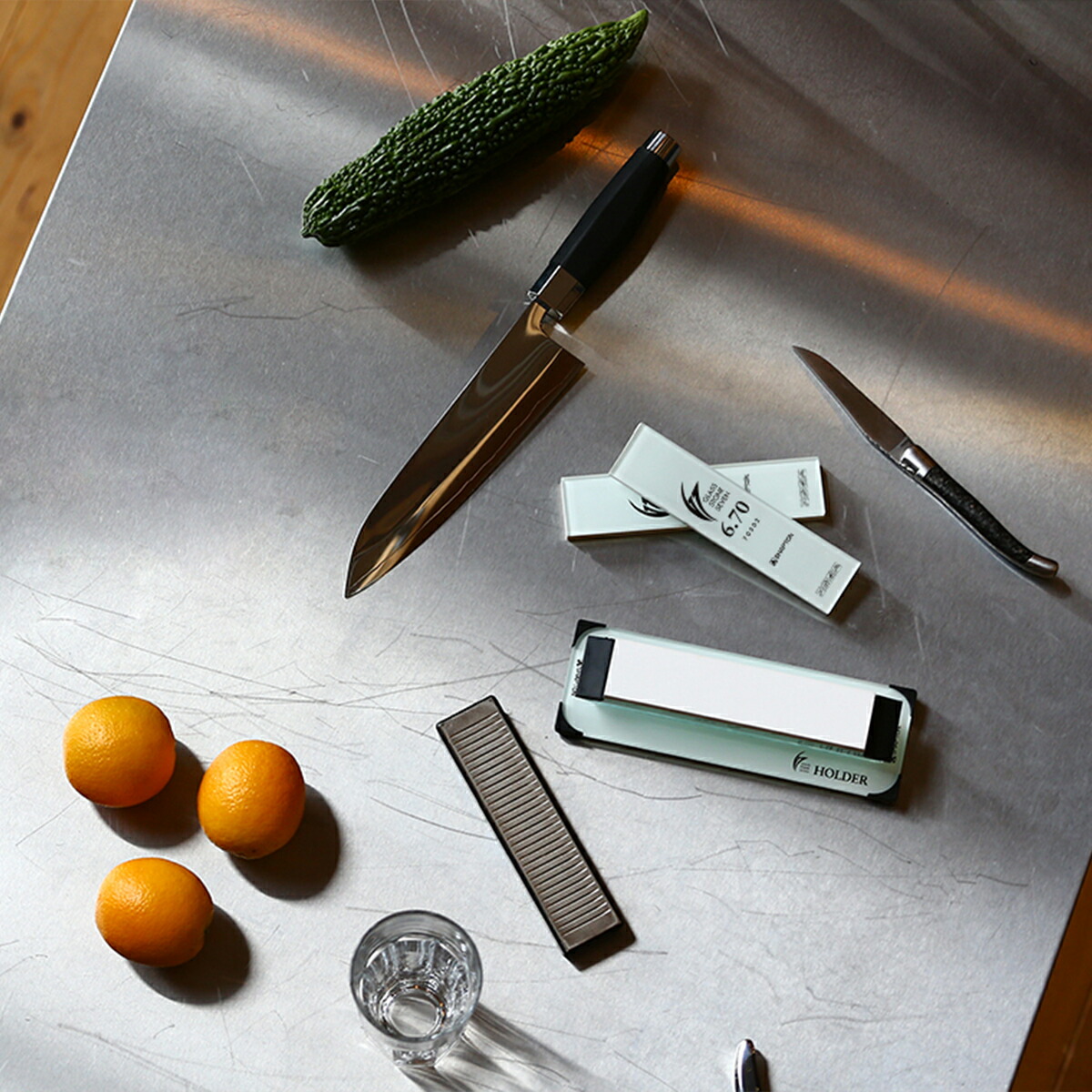 楽天市場】SHAPTON Glass Stone Seven Knife sharpening kit 70708