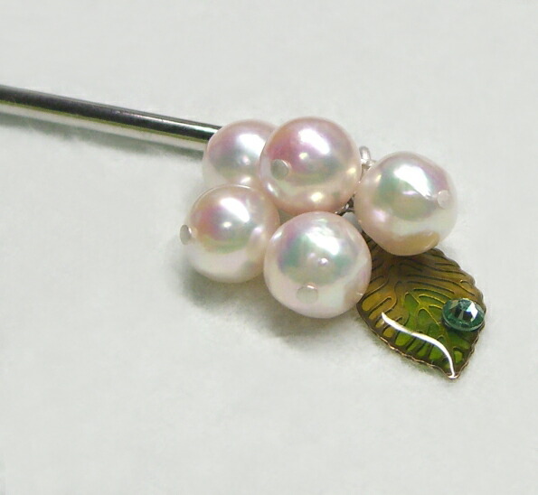 楽天市場】伊勢志摩【極上あこや本真珠】バロックかんざし【パール